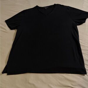 Robert Barakett Black V-Neck Tee